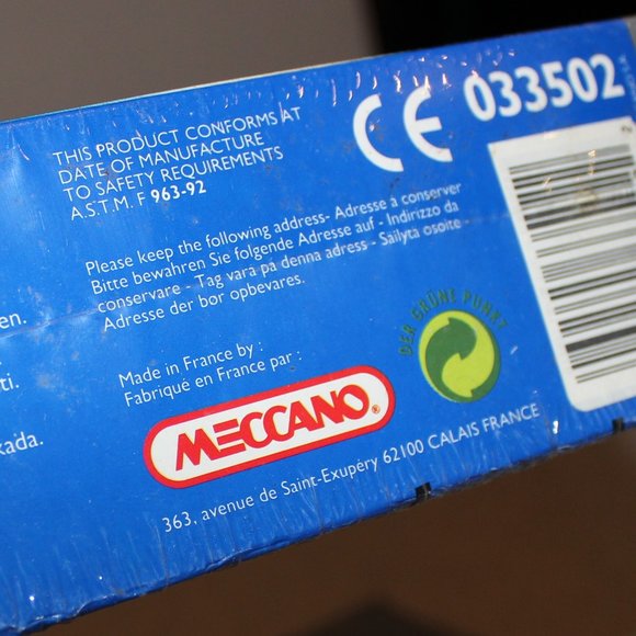 3/$77❤️new 1993 Meccano 502 Space Warrior 109 pcs metal construction set 033502 - Picture 5 of 7